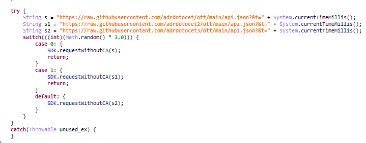 Loading the configuration