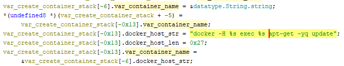 Updating container packages