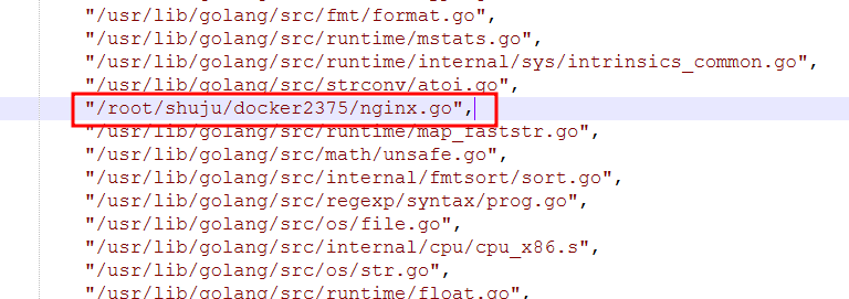 Nginx source code file